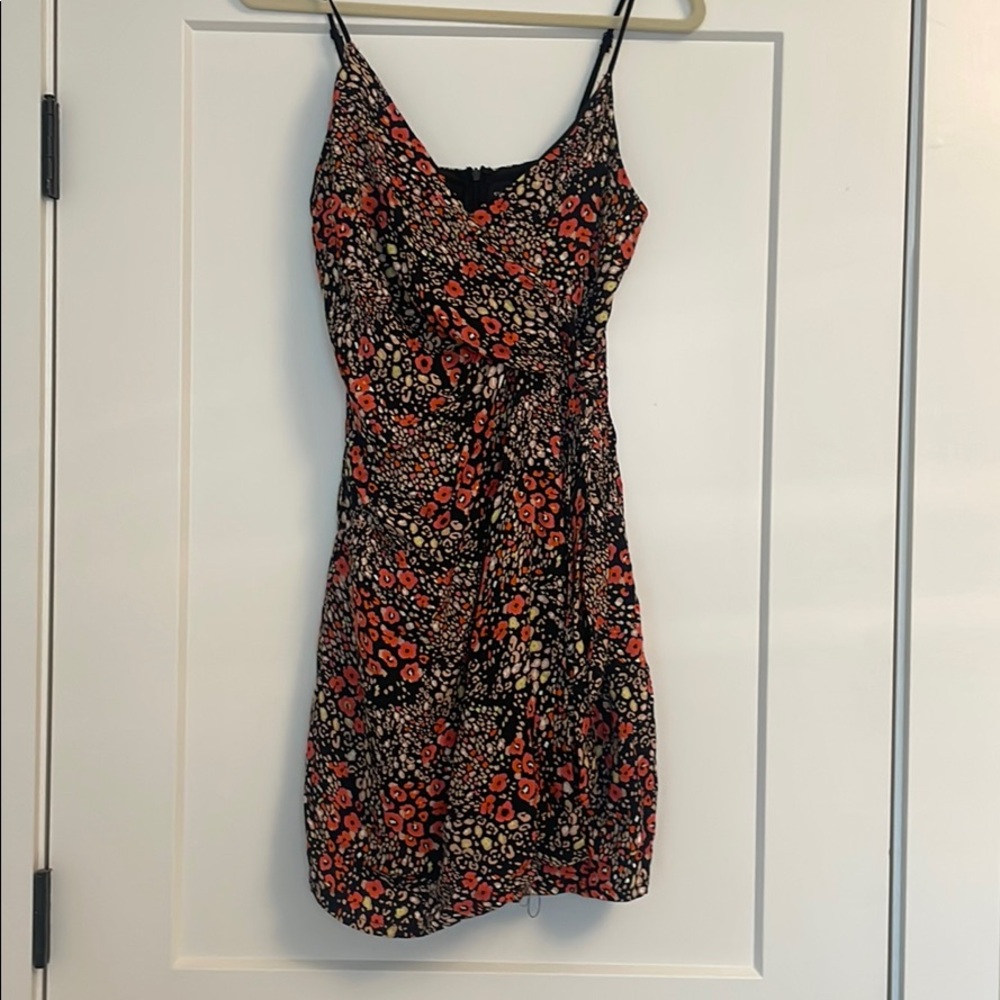 Floral Wrap Dress